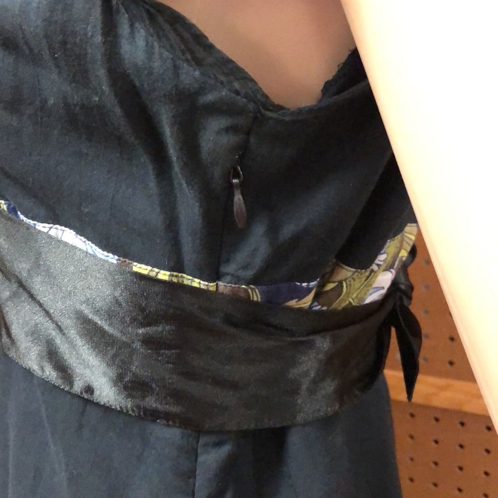 Free People Black Dress with Floral Accents - Picture 7 of 12
